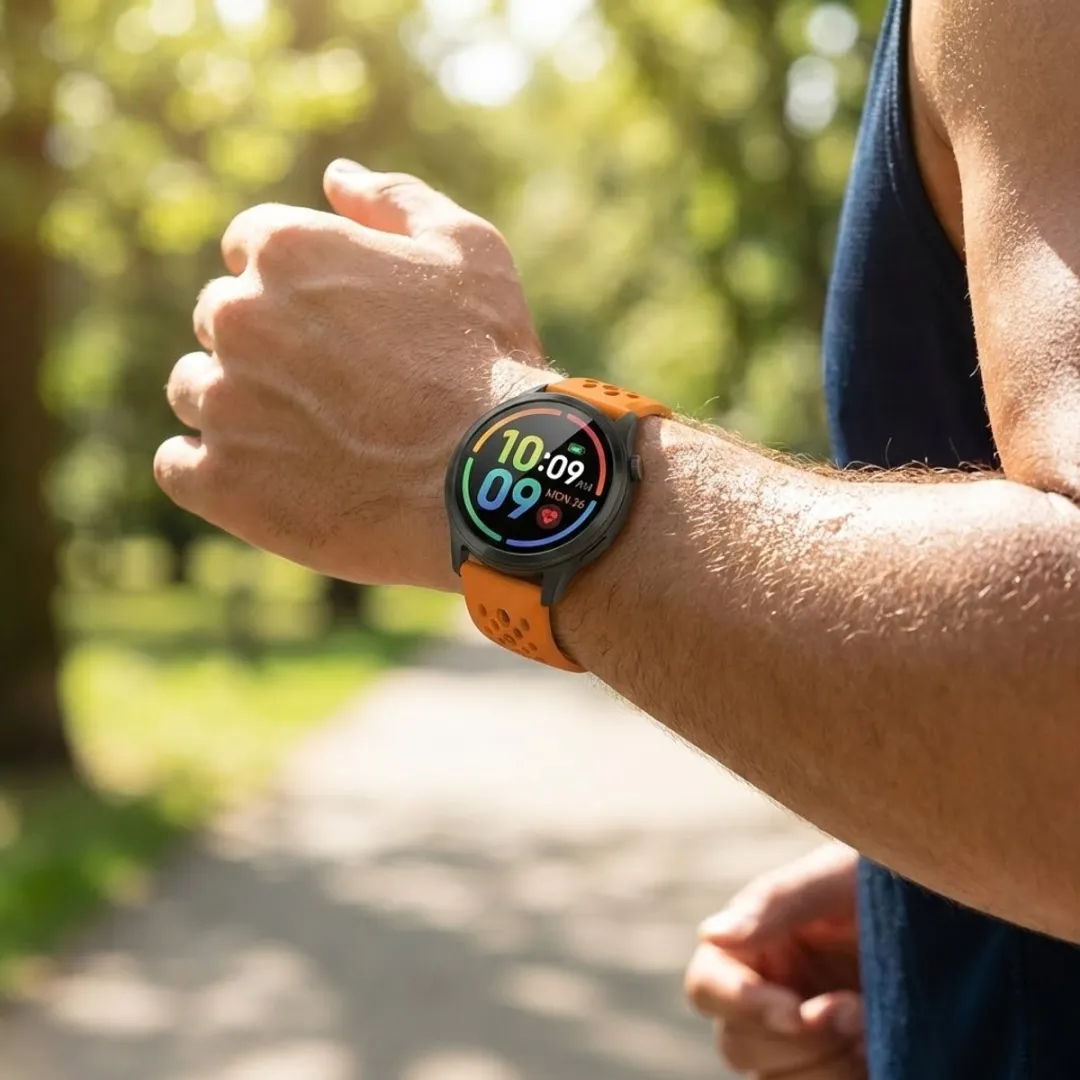 NUVEX Horlogebandje 18mm Silicone - Oranje