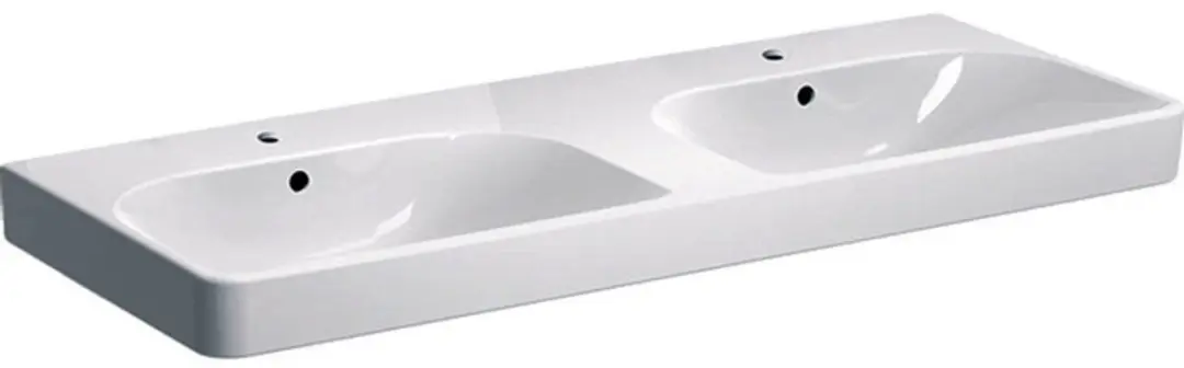 Geberit Smyle Square dubbele wastafel