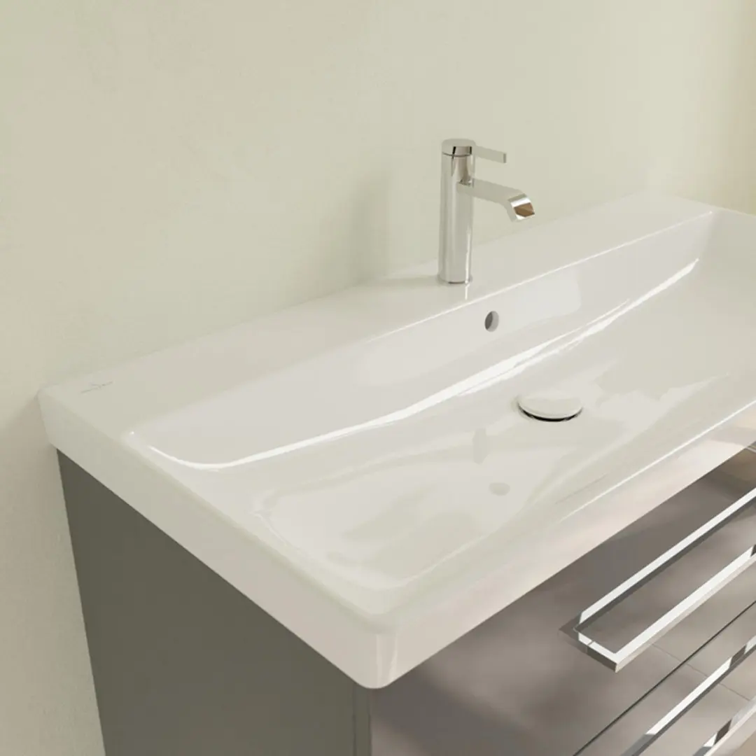 Villeroy & Boch Avento Meubelwastafel 100cm - Wit - afbeelding 5 van 6