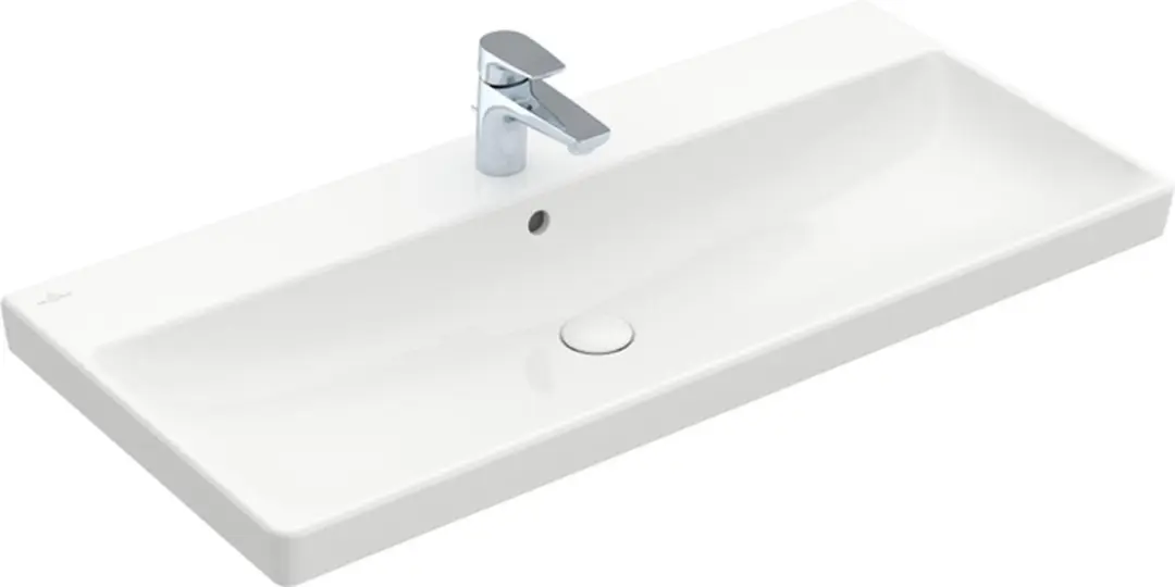 Villeroy & Boch Avento Meubelwastafel 100cm - Wit - afbeelding 2 van 6
