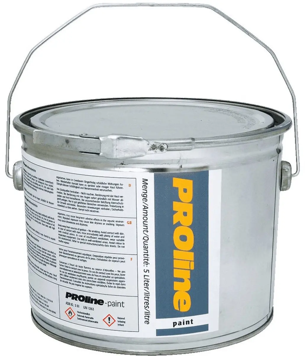 PROline-paint markeerverf voor magazijn, 5 liter Zilvergrijs