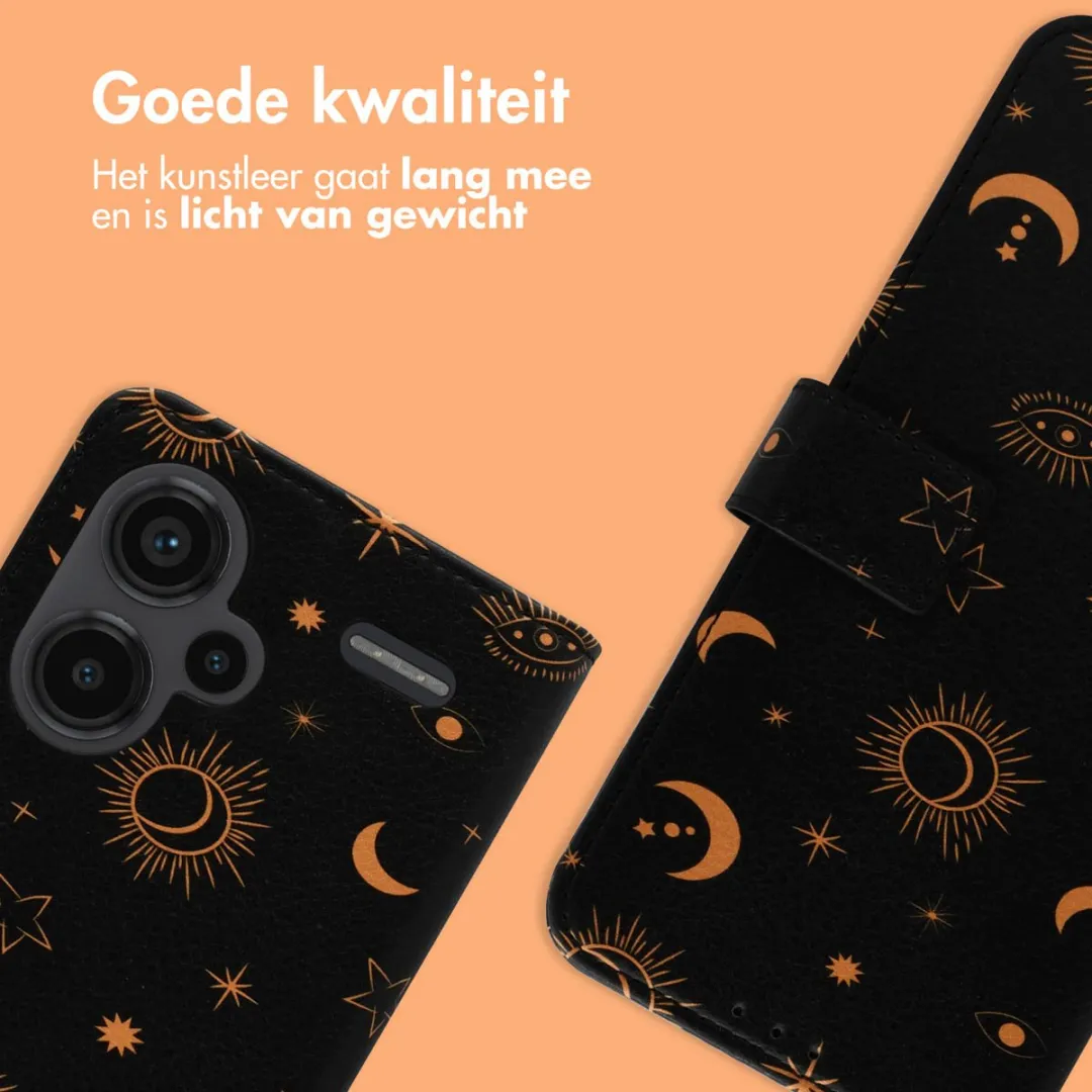 Imoshion Hoesje Xiaomi Redmi Note 13 Pro+ Sky Black - 3 Pasjes