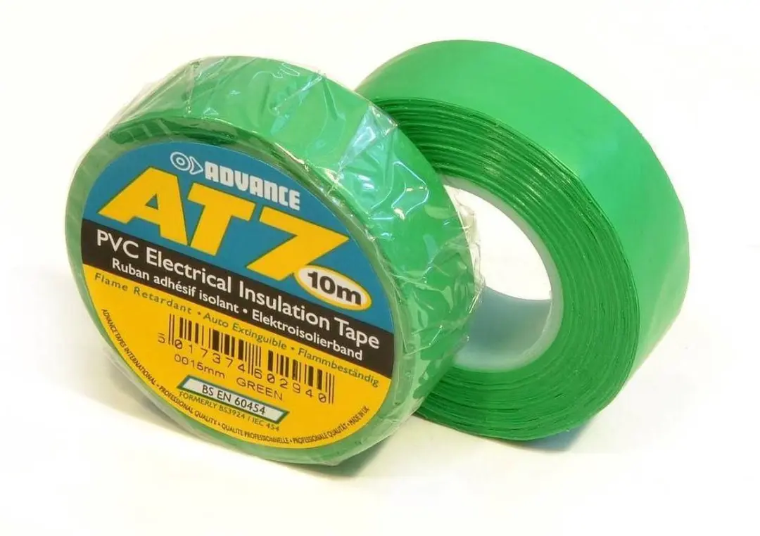 Advance AT7 PVC tape 19mm x 20m Groen