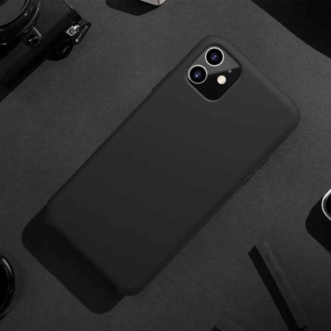 Nillkin Flex Silicone Hoes iPhone 11 - Zwart - afbeelding 4 van 4