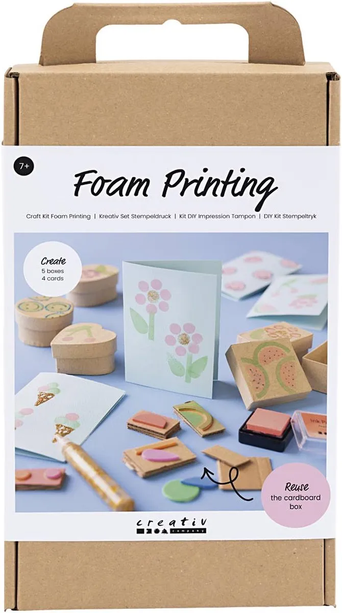 Creativ Company Foam Druk Versierdozen & Kaarten