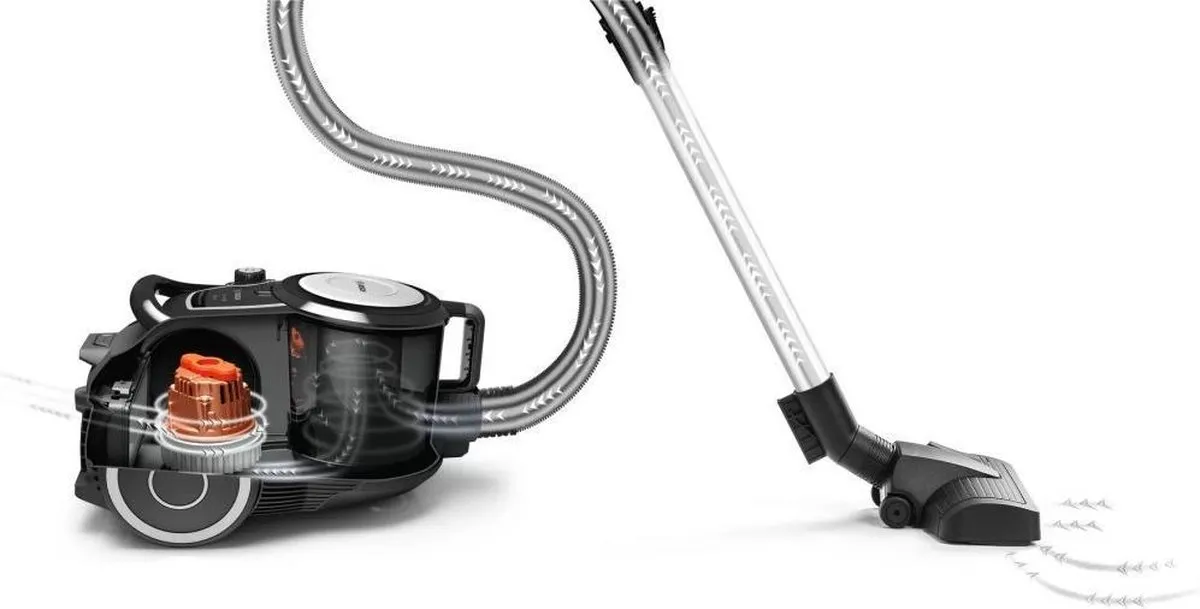 Bosch ProSilence BGS41SIL66 Stofzuiger - Zwart - afbeelding 6 van 6