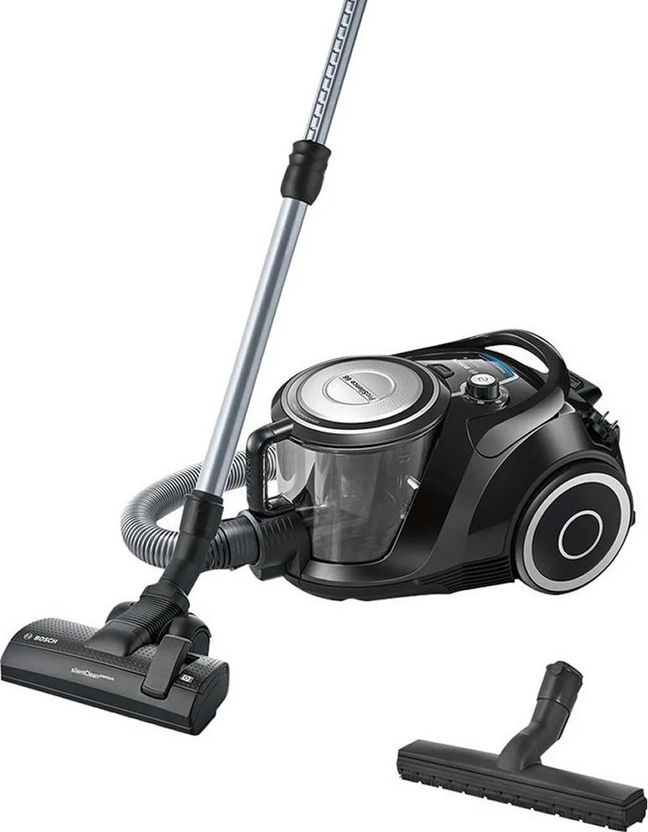 Bosch ProSilence BGS41SIL66 Serie 6 - Stofzuiger zonder zak - Zwart