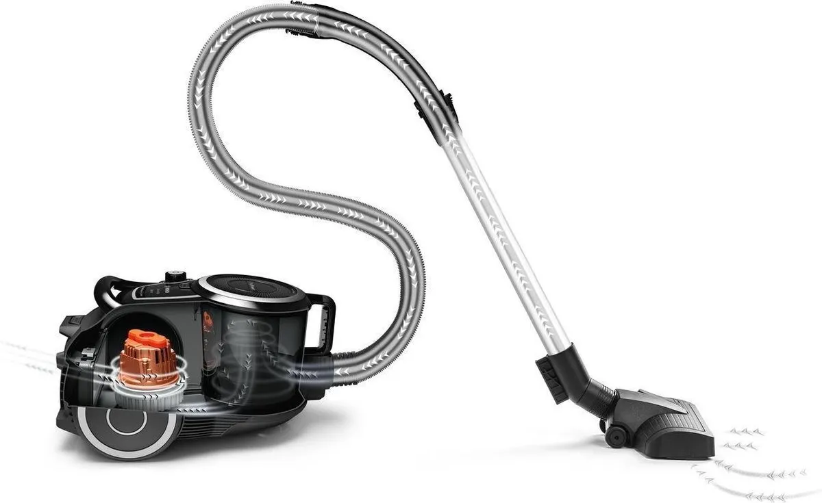 Bosch ProSilence BGS41SIL66 Serie 6 - Stofzuiger zonder zak - Zwart