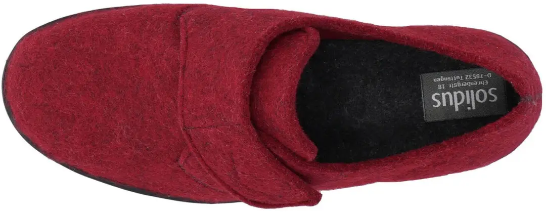 Solidus Dames Pantoffels - Rood - 41 - afbeelding 3 van 6