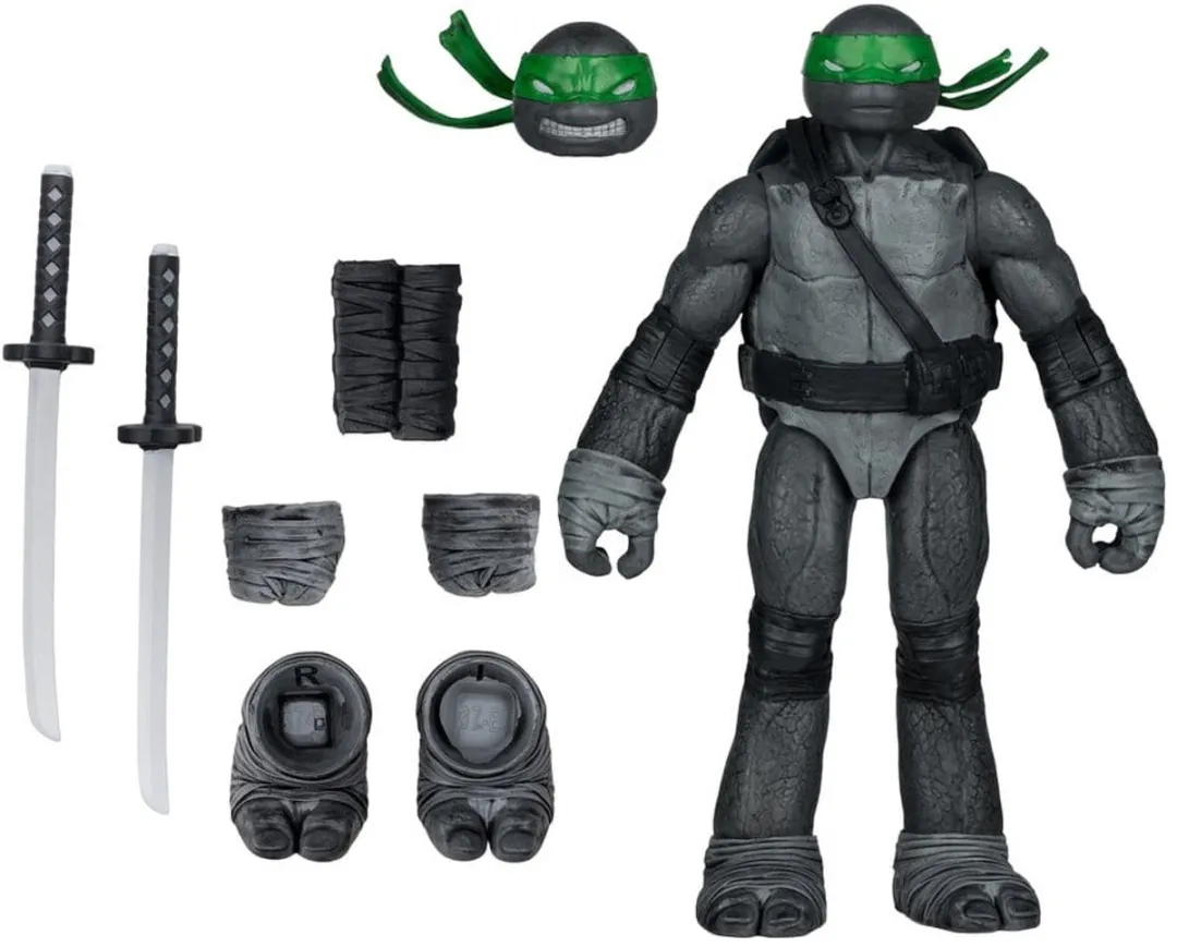 McFarlane Toys TMNT Page Punchers Leonardo - Red Platinum Edition MCF11418