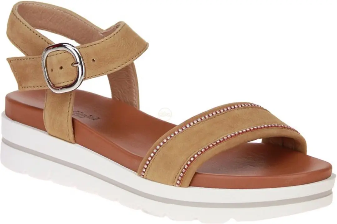 Nero Giardini Dames Sandalen - Camel - afbeelding 6 van 6