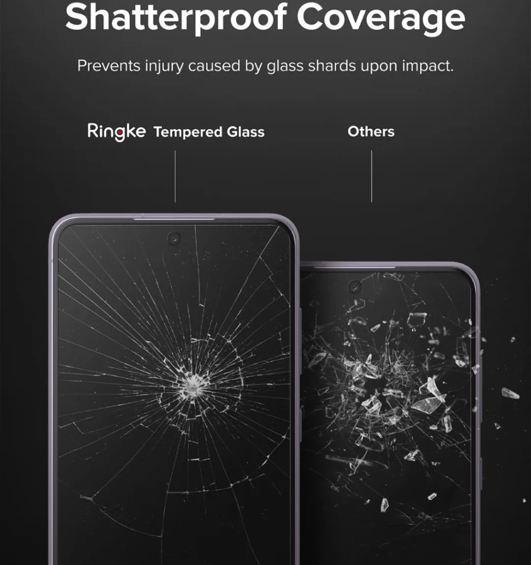 Ringke Screen Protector Glas - Samsung Galaxy S21 FE - 2 Stuks