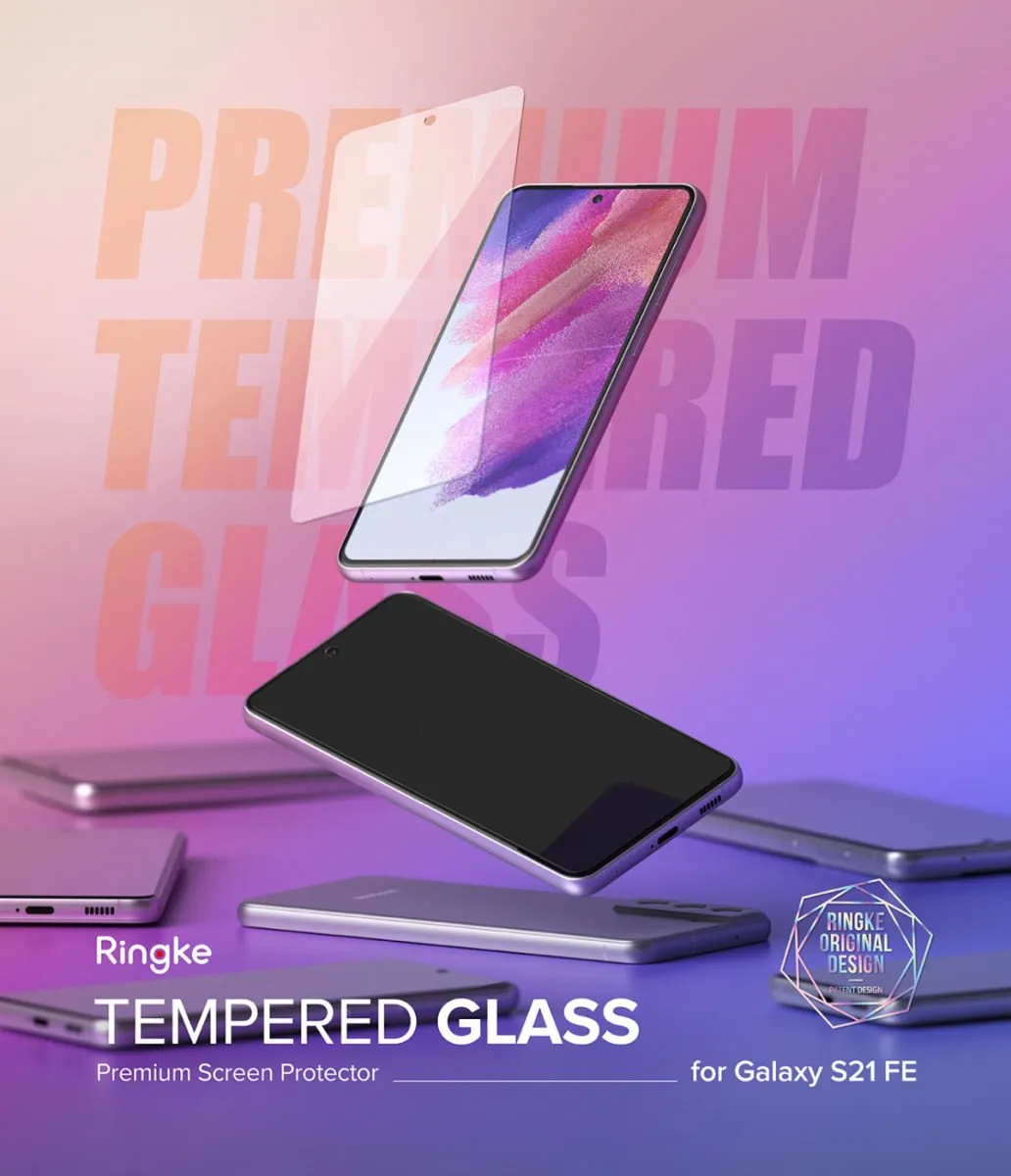 Ringke Screen Protector Glas - Samsung Galaxy S21 FE - 2 Stuks