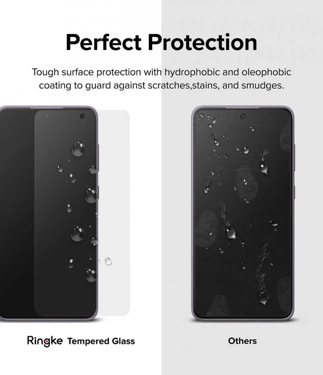 Ringke Screen Protector Glas - Samsung Galaxy S21 FE - 2 Stuks
