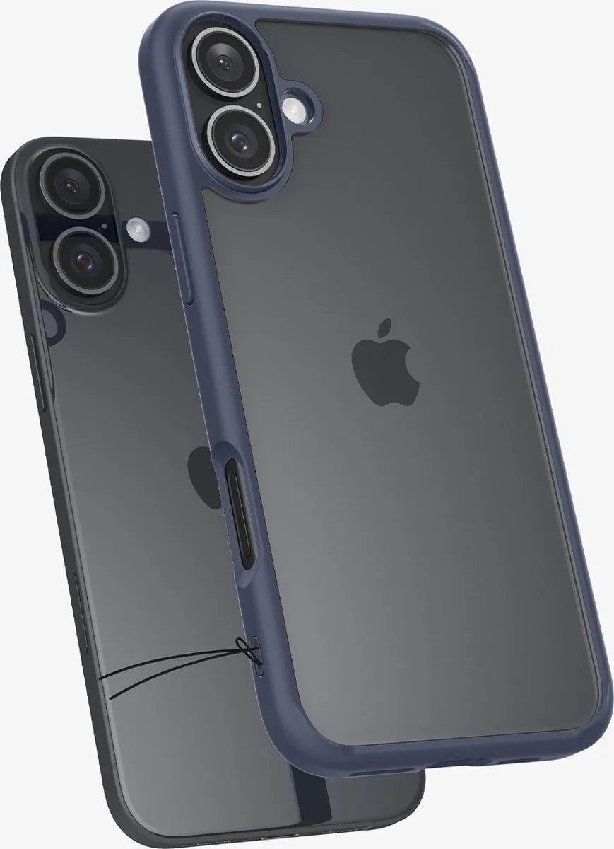 Spigen Ultra Hybrid Hoesje iPhone 16 - Transparent - 8809971230971