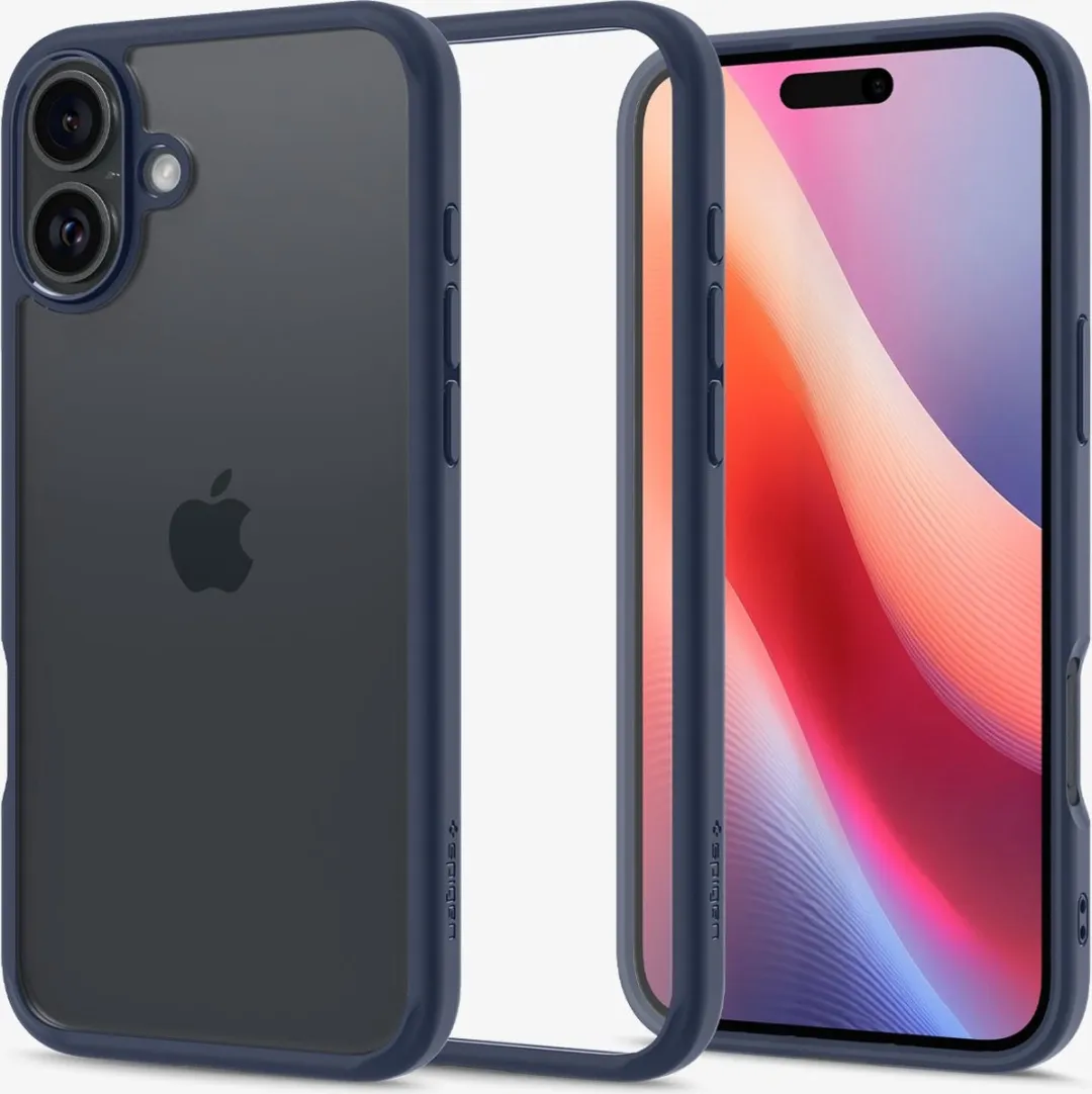 Spigen Ultra Hybrid Hoesje iPhone 16 - Transparent - 8809971230971