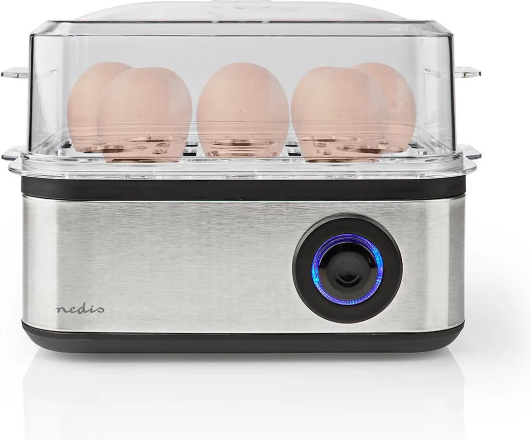 Nedis KAEB120EAL Eierkoker - 3 Eieren - 210W - Zwart