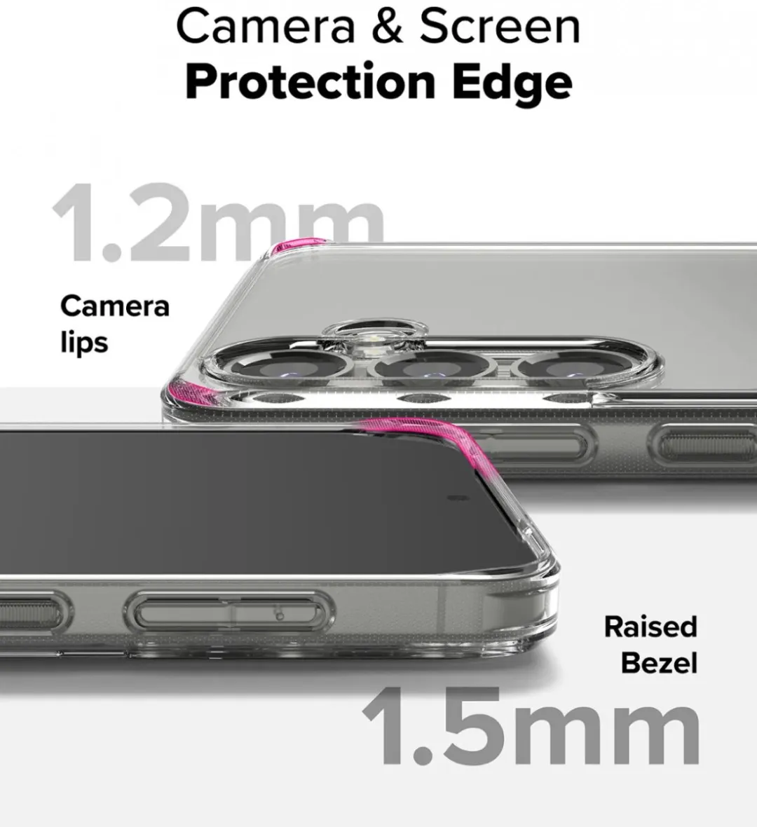 Ringke Fusion Hoesje Samsung Galaxy S25 - Antikrascoating Matte Transparant