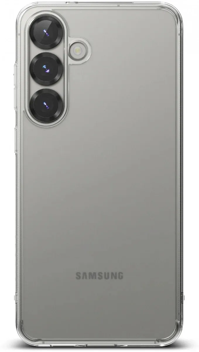 Ringke Fusion Hoesje Samsung Galaxy S25 - Antikrascoating Matte Transparant