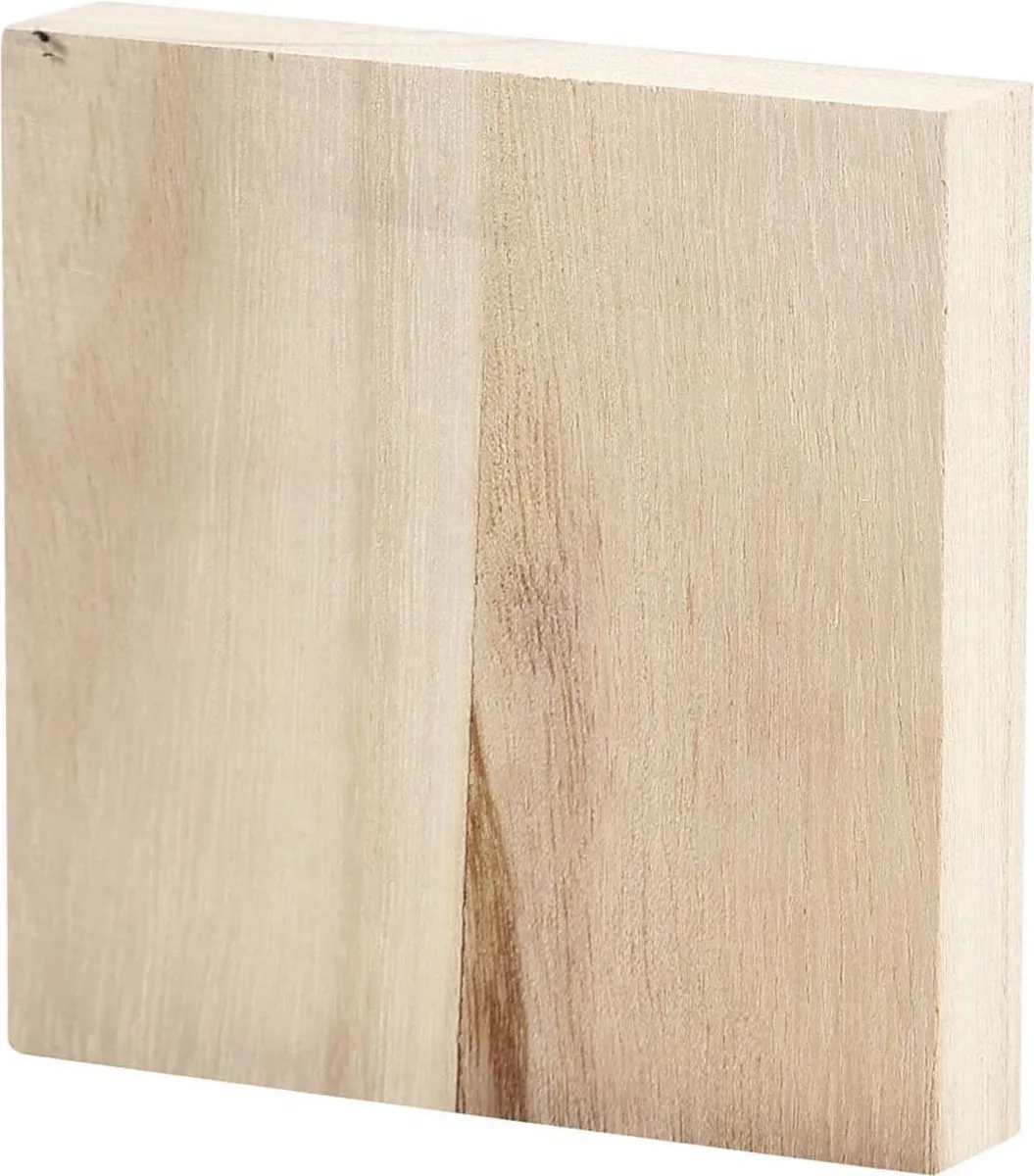 Creativ Company Knutselplank Ikoon 9,6x9,6x2cm