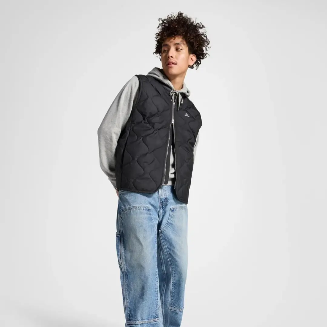 CONVERSE VEST Zwart S EU