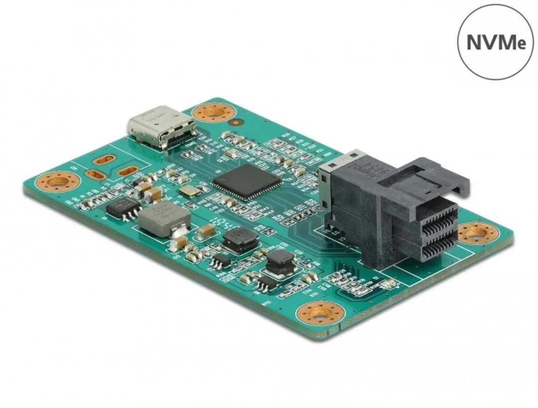 Delock USB Type-C naar SFF-8643 Converter