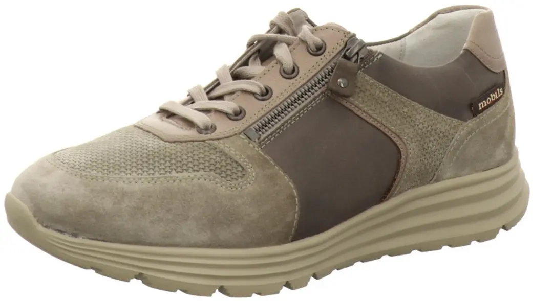 Mephisto Brayan heren sneakers beige maat 40