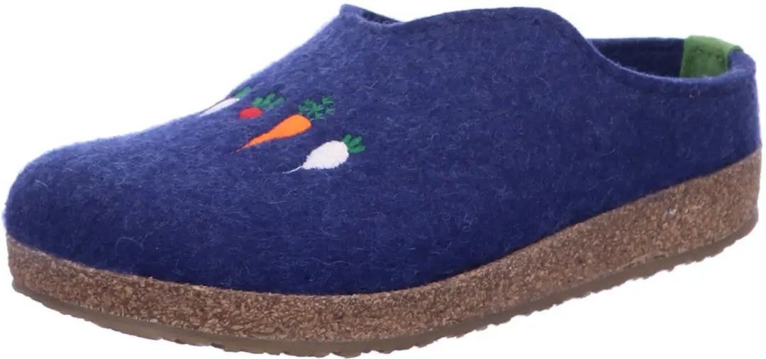 Haflinger 741042 72 dames pantoffels blauw maat 36