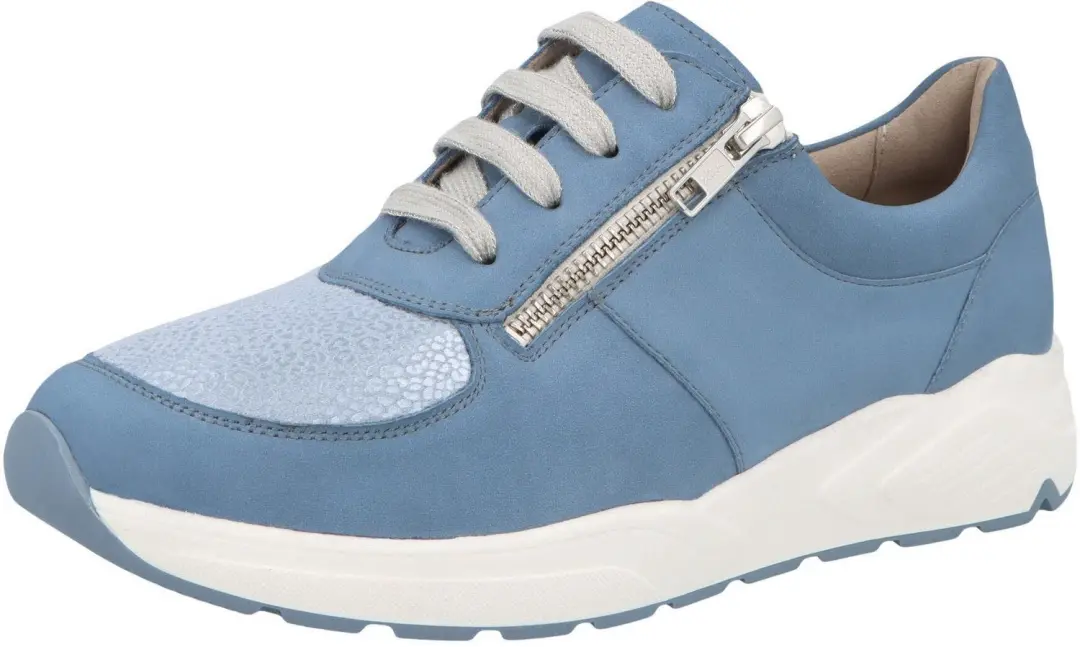 Solidus 43502 80498 dames sneakers blauw maat 36
