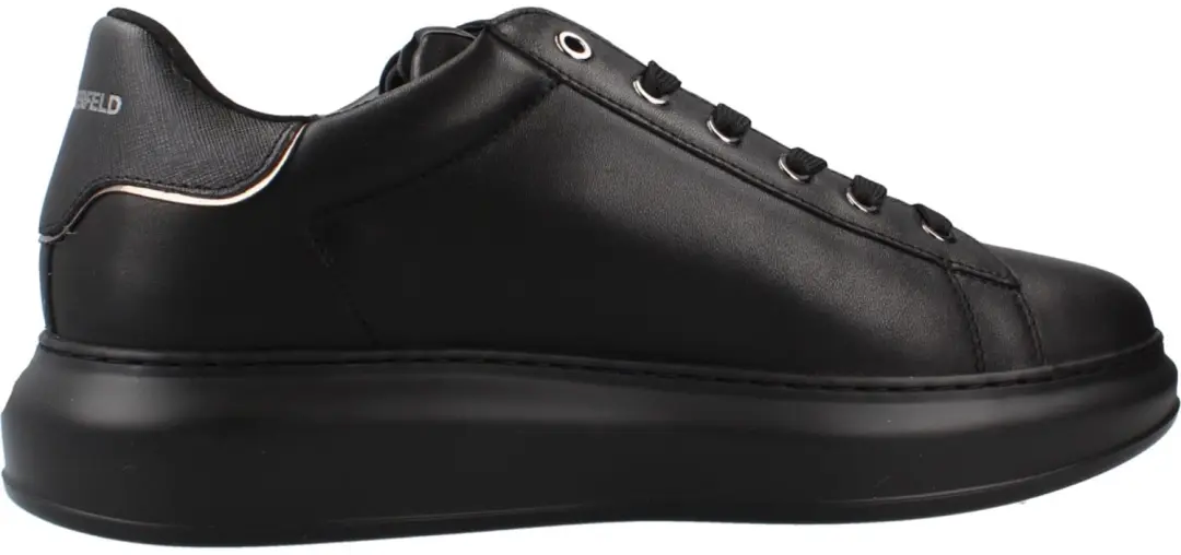 KARL LAGERFELD KAPRI MENS LO LACE LTHR Zwart 44 EU