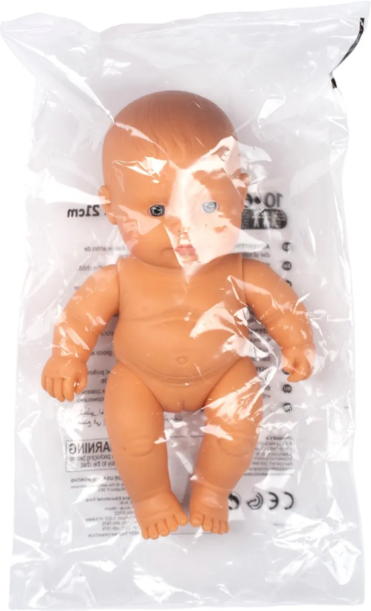 Miniland Babypop Europees Meisje 21cm - Multicolor