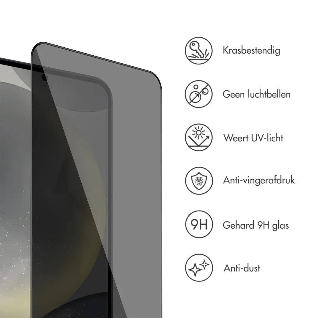 Accezz Screenprotector Samsung Galaxy S24/S25 - Gehard Glas