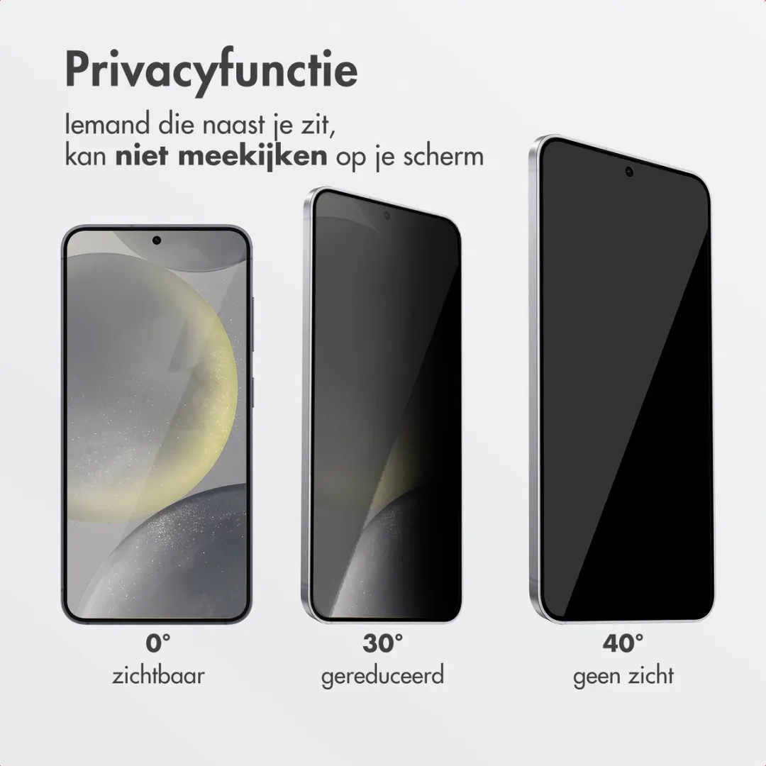 Accezz Screenprotector Samsung Galaxy S24/S25 - Gehard Glas