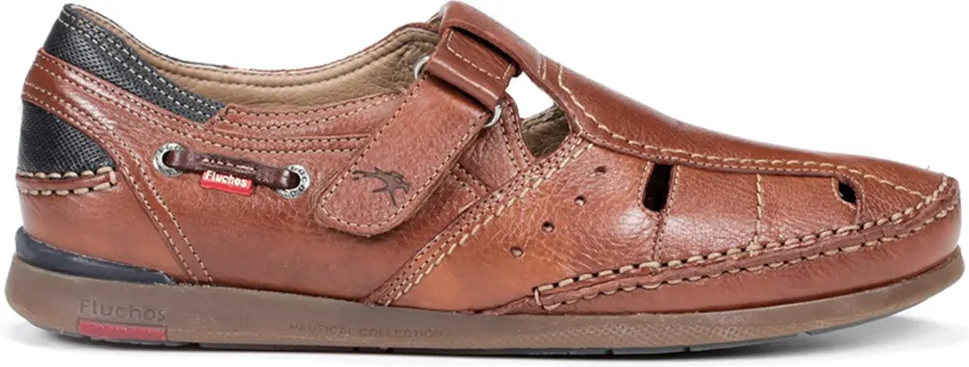 FLUCHOS F9882 Velcroschoen bruin maat 40