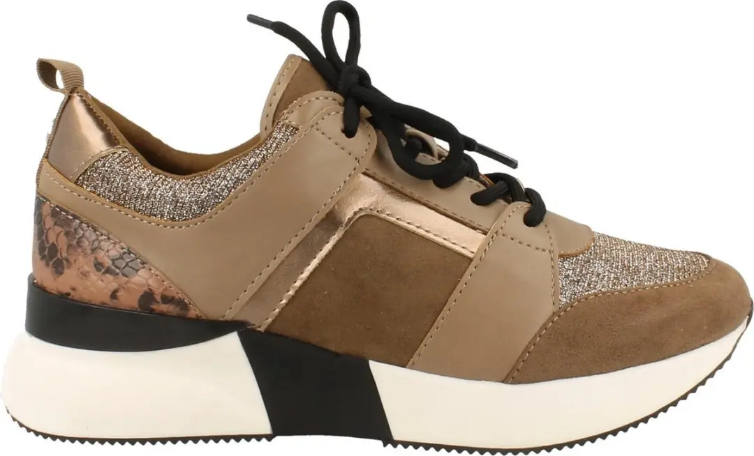 La Strada Glitter blokhakken dames