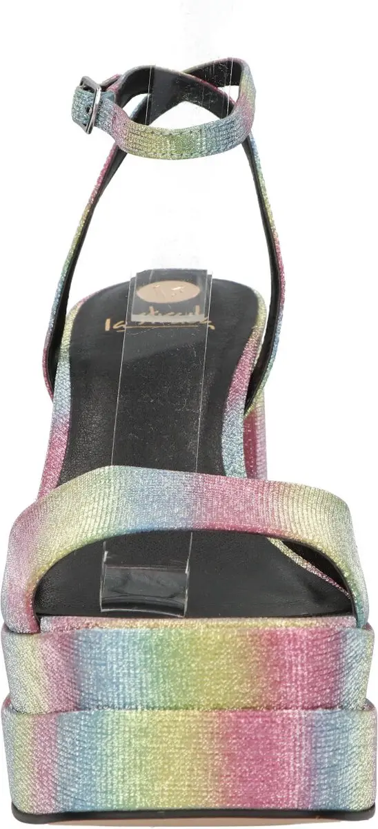 La Strada Glitter blokhakken dames - maat 37