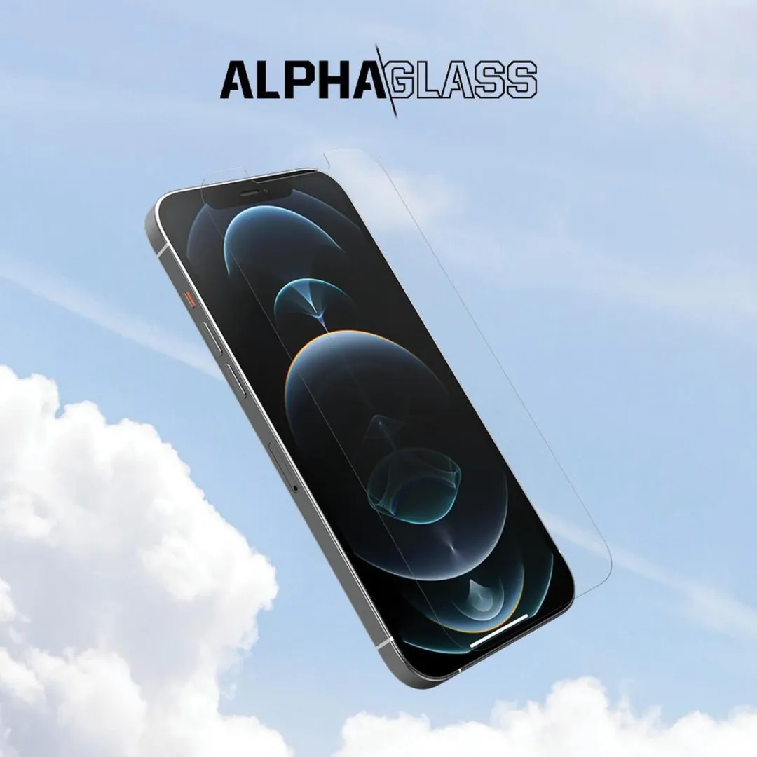OtterBox Alpha Glass iPhone 12/Pro Screenprotector - afbeelding 5 van 6