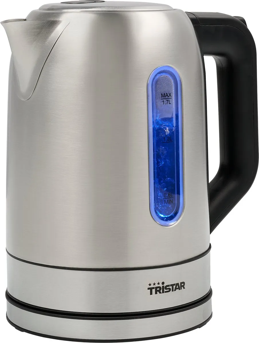 Tristar Waterkoker WK-1344 - 2200W - 1,7L - Automatisch uitschakelen - RVS