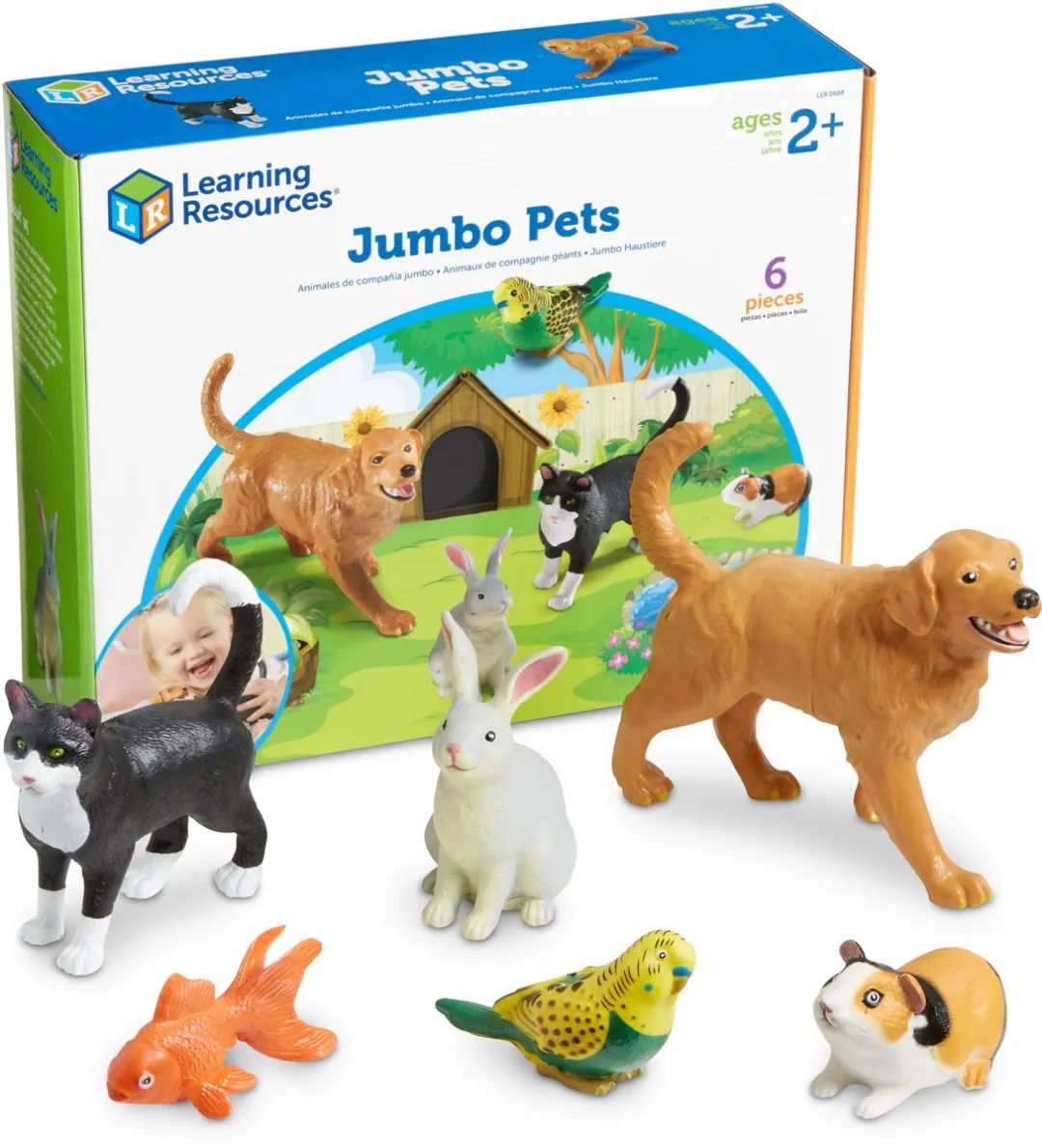 Learning Resources Jumbo Huisdieren