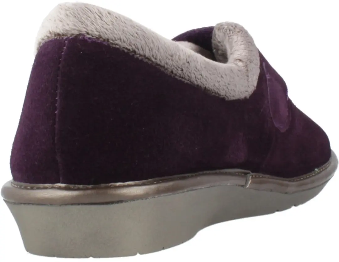NORDIKAS 6348 AFELPADO ZAPATILLA HOGAR Violet 36 EU