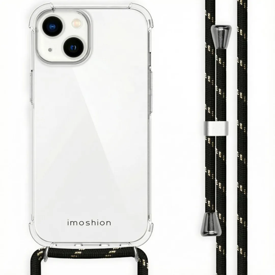 Imoshion Hoesje iPhone 14 - Zwart & Goud