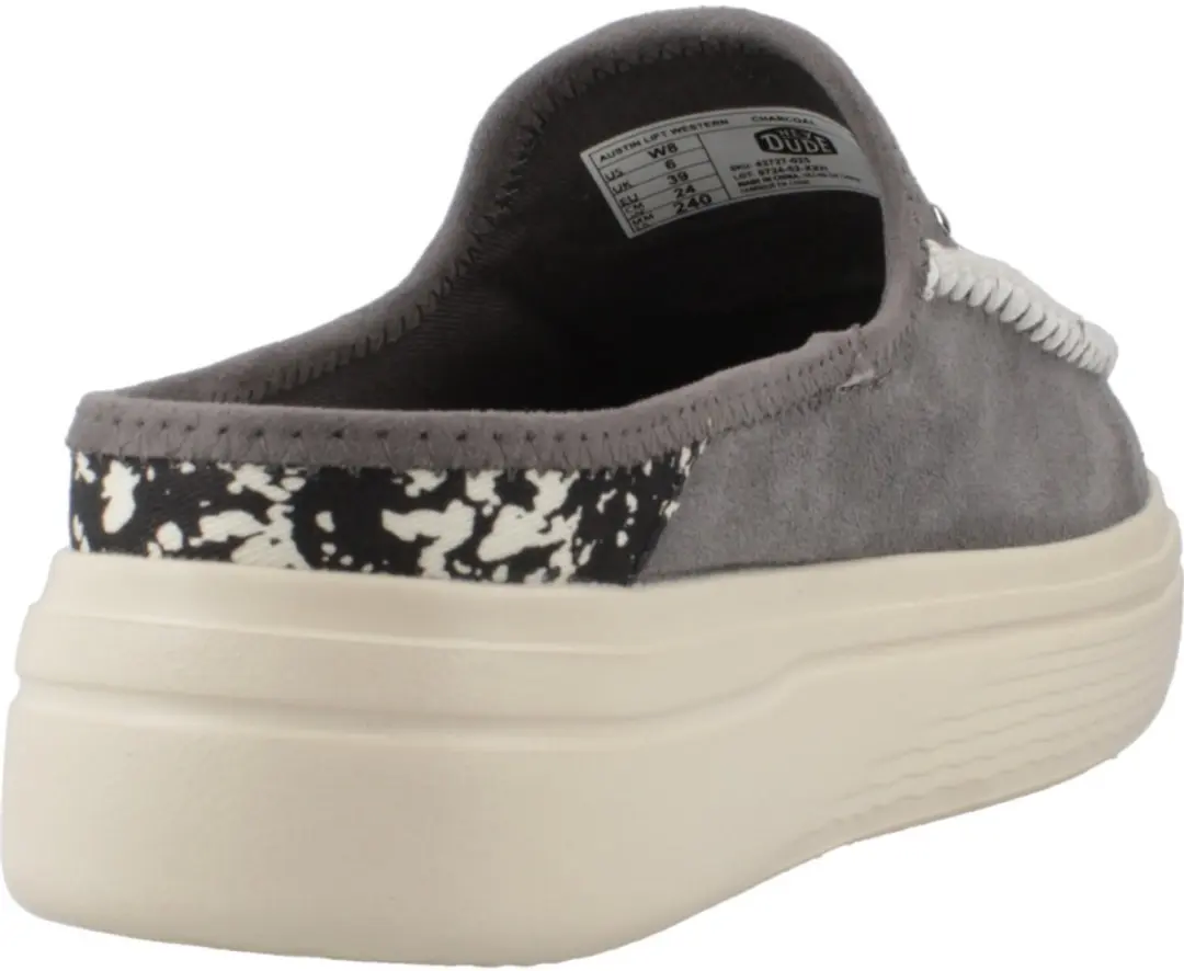 HEY DUDE AUSTIN LIFT WESTERN Grijs 41 EU