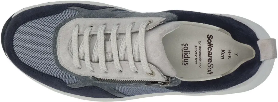 Solidus Ken 500 Heren Sneakers - Blauw - 41 - afbeelding 6 van 6