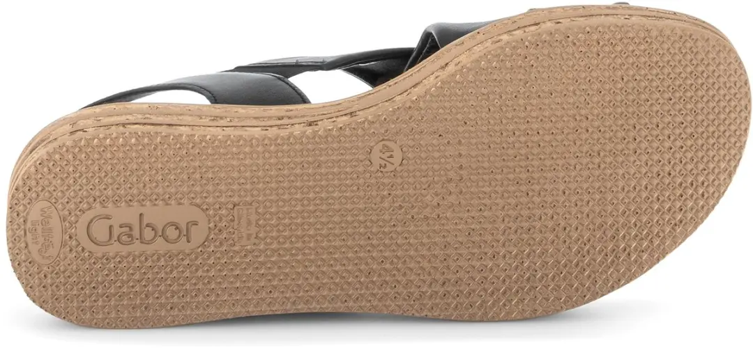 Gabor 84.556 Dames Sandalen - Zwart - afbeelding 3 van 6