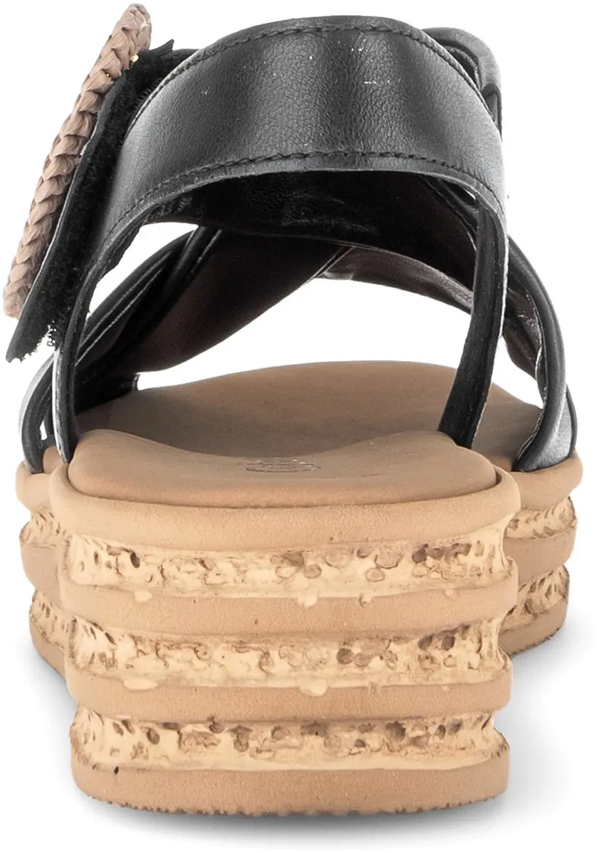 Gabor 84.556 Dames Sandalen - Zwart - afbeelding 4 van 6
