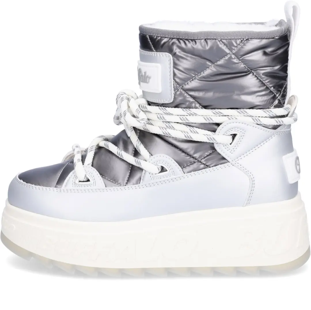 Buffalo Eliza Snow Dames Moonboot - Zilver - afbeelding 3 van 6