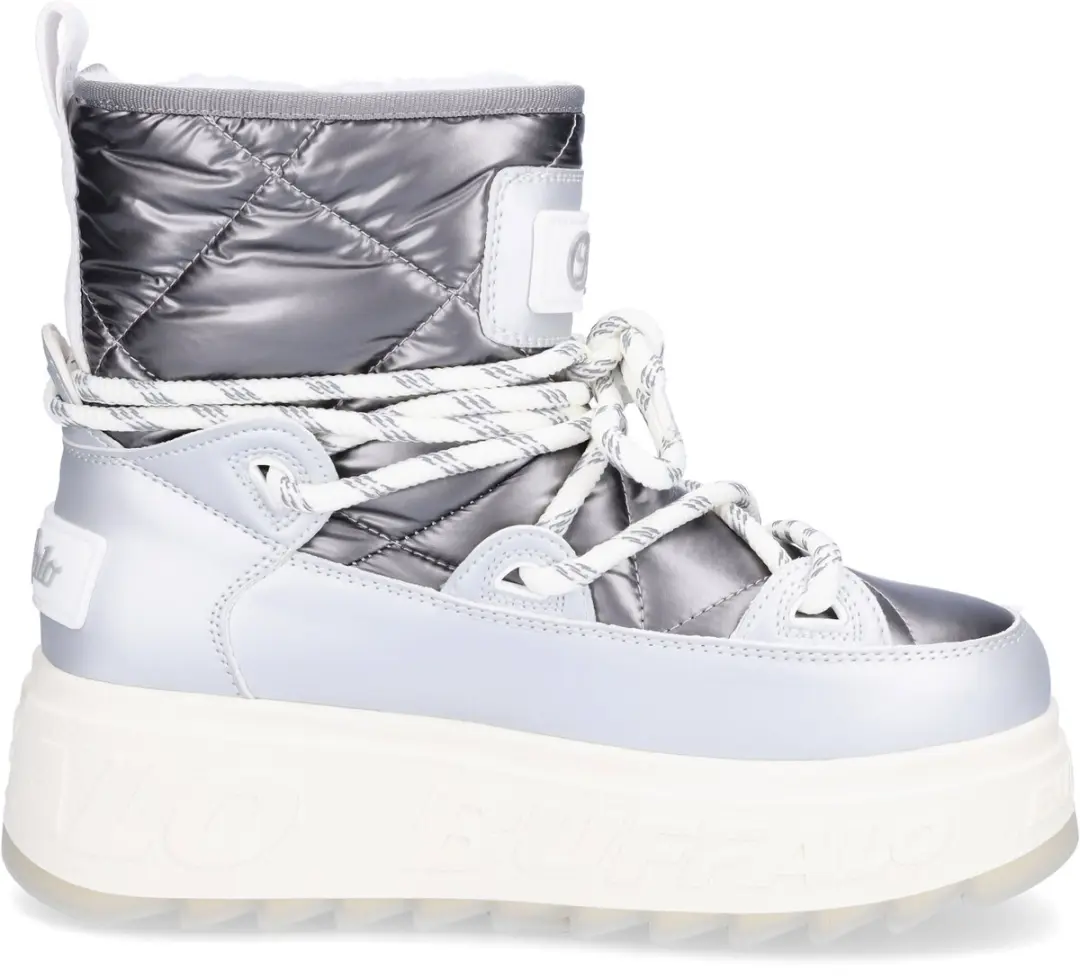 Buffalo Eliza Snow Dames Moonboot - Zilver - afbeelding 2 van 6