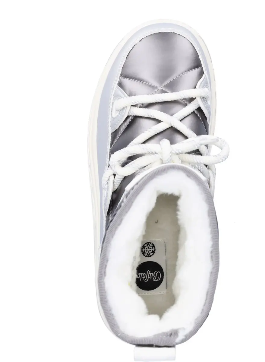 Buffalo Eliza Snow Dames Moonboot - Zilver - afbeelding 5 van 6