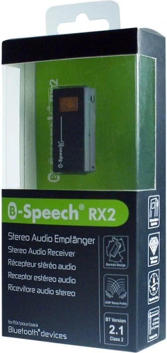 Goobay ADUSBDORX2 Bluetooth Audio-ontvanger - Zwart