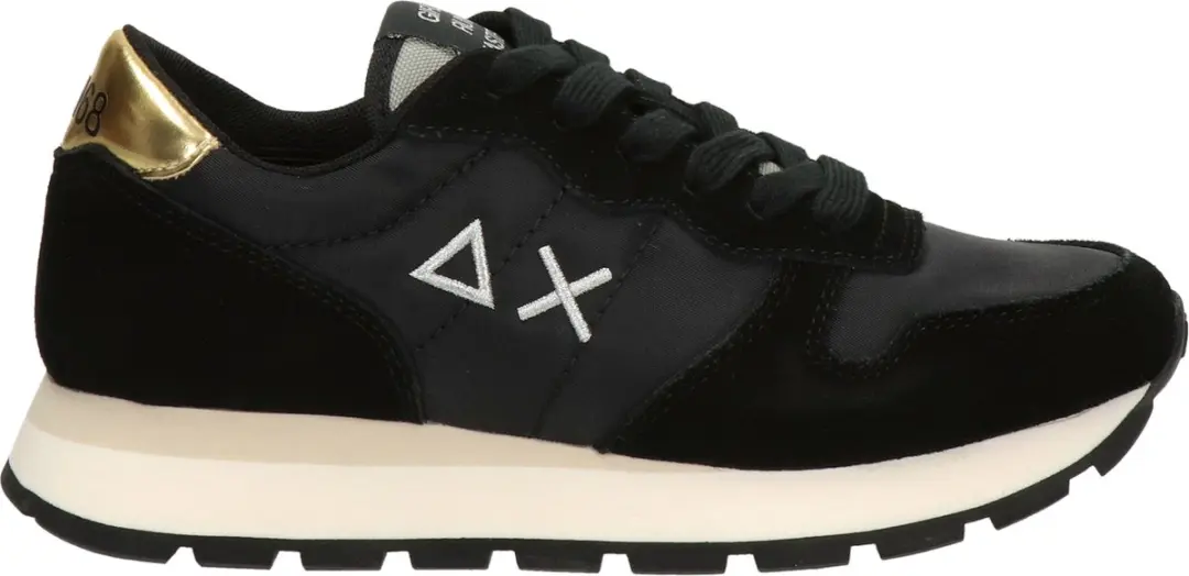 SUN68 Ally Gold Sneakers Laag